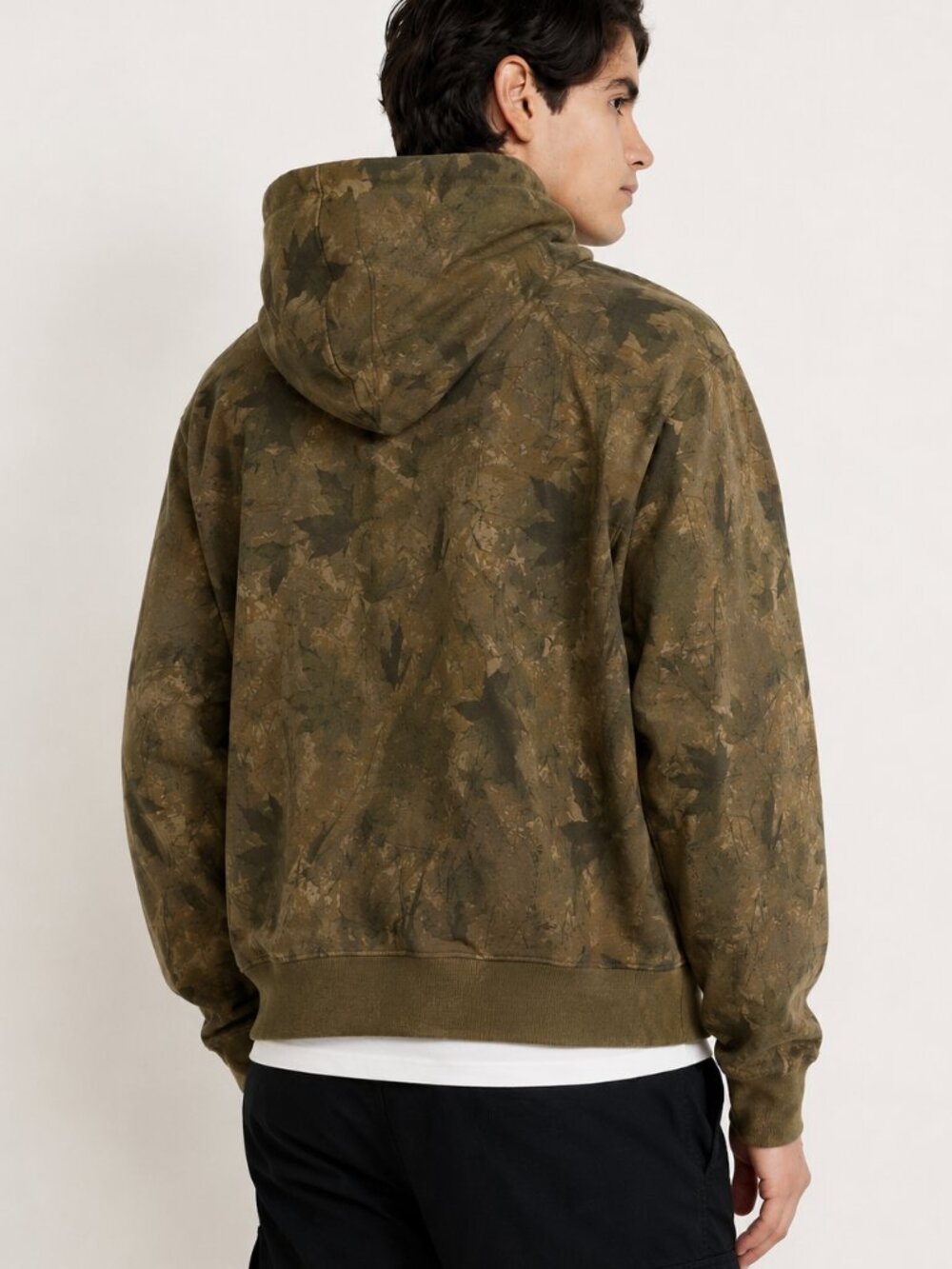 Old Navy Men's Green Camo Hoodie